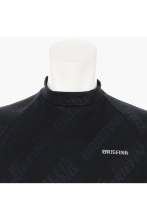 画像4: ブリーフィング ゴルフ BRIEFING MEN’S SHADOW LOGO JQ HIGHNECK （リラックスフィット）{-BFS}