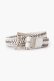 画像1: ブリーフィング ゴルフ BRIEFING MEN'S FIREMAN BUCKLE LEATHER MESH BELT{-BFS} (1)