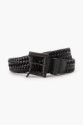 ブリーフィング ゴルフ BRIEFING MEN'S FIREMAN BUCKLE LEATHER MESH BELT{-BFS}