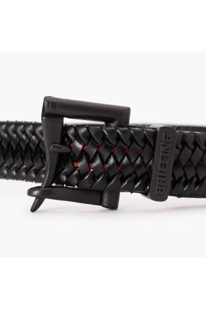 画像4: ブリーフィング ゴルフ BRIEFING MEN'S FIREMAN BUCKLE LEATHER MESH BELT{-BFS}