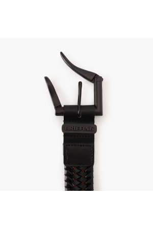 画像8: ブリーフィング ゴルフ BRIEFING MEN'S FIREMAN BUCKLE LEATHER MESH BELT{-BFS}