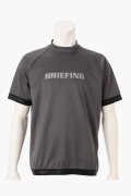 ブリーフィング ゴルフ BRIEFING REF MEN’S HEM LOGO HIGHNECK （リラックスフィット）{-BFA}