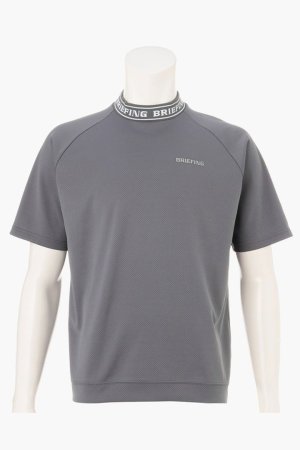 画像1: ブリーフィング ゴルフ BRIEFING MEN’S NECK LOGO HIGHNECK RF{-BFA}