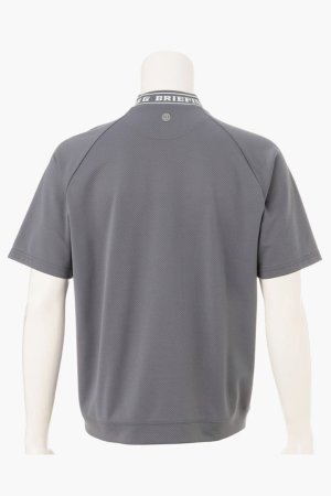 画像2: ブリーフィング ゴルフ BRIEFING MEN’S NECK LOGO HIGHNECK RF{-BFA}