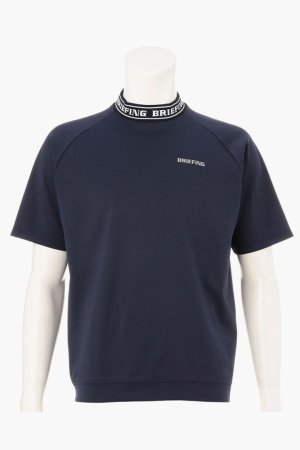 画像1: ブリーフィング ゴルフ BRIEFING MEN’S NECK LOGO HIGHNECK RF{-BFA}