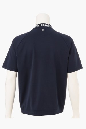 画像2: ブリーフィング ゴルフ BRIEFING MEN’S NECK LOGO HIGHNECK RF{-BFA}