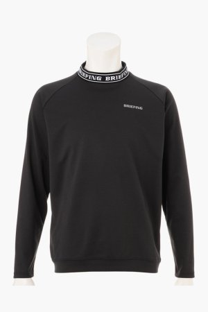 画像1: ブリーフィング ゴルフ BRIEFING MEN’S NECK LOGO LS HIGHNECK（リラックスフィット）{-BFA}