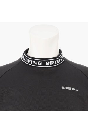 画像4: ブリーフィング ゴルフ BRIEFING MEN’S NECK LOGO LS HIGHNECK（リラックスフィット）{-BFA}