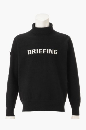 画像1: ブリーフィング ゴルフ BRIEFING MEN’S AIRY YARN KNIT TURTLENECK{-BFA}