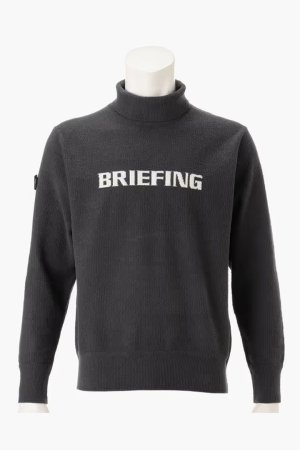画像1: ブリーフィング ゴルフ BRIEFING MEN’S AIRY YARN KNIT TURTLENECK{-BFA}