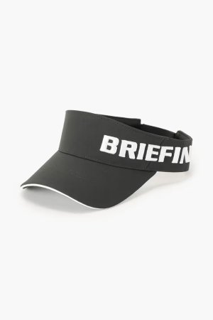 画像1: ブリーフィング ゴルフ BRIEFING MEN’S WR CORDURA ROUND LOGO VISOR{-BFA}