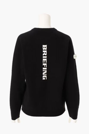 画像2: ブリーフィング ゴルフ BRIEFING WOMEN’S AIRY YARN KNIT CREWNECK{-BFA}