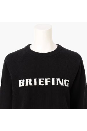 画像4: ブリーフィング ゴルフ BRIEFING WOMEN’S AIRY YARN KNIT CREWNECK{-BFA}