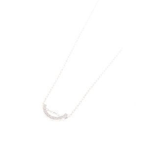 画像2:   Hirotaka ヒロタカ Bow Diamond Necklace S(Yellow Gold){-BJA}