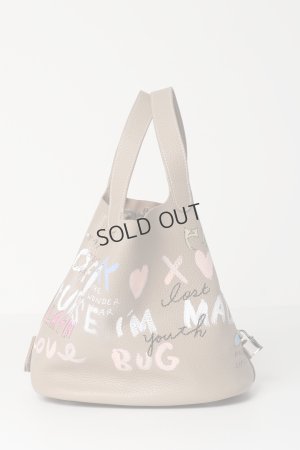 画像4: {SOLD}guernika ゲルニカ Cube Bag / size L / Beige{GR-CB-1-BDA}{E-}