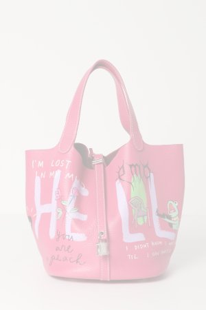 画像1:   guernika ゲルニカ Cube Bag / size L / Vivid Pink{GR-CB-1-BDA}{E-}