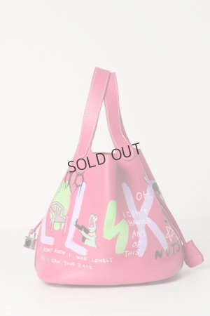 画像2: {SOLD}guernika ゲルニカ Cube Bag / size L / Vivid Pink{GR-CB-1-BDA}