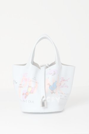 画像1:   guernika ゲルニカ Cube Bag / size S / Ice Blue{GR-CB-3-BDA}{E-}