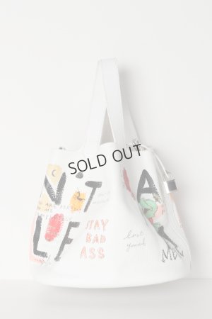 画像3: {SOLD}guernika ゲルニカ Cube Bag / size L / White{GR-CB-1-BES}