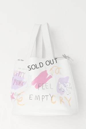 画像3: {SOLD}guernika ゲルニカ Cube Bag / size L / White{GR-CB-1-BES}