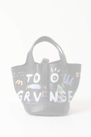 画像1:  {SOLD} guernika ゲルニカ Cube Bag / size S / Black{GR-CB-3-BEA}{E-}