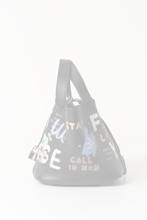 画像2:  {SOLD} guernika ゲルニカ Cube Bag / size S / Black{GR-CB-3-BEA}{E-}