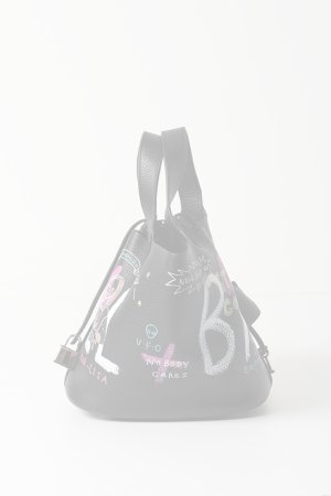 画像2:  {SOLD} guernika ゲルニカ Cube Bag / size S / Black{GR-CB-3-BEA}{E-}