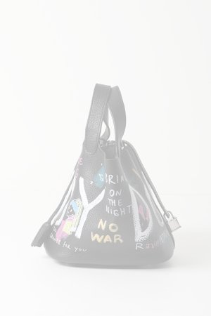 画像4:  {SOLD} guernika ゲルニカ Cube Bag / size S / Black{GR-CB-3-BEA}{E-}