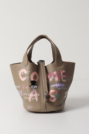 画像1: guernika ゲルニカ Cube Bag / size S / Beige{GR-CB-3-BEA}
