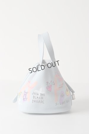 画像4: {SOLD}guernika ゲルニカ Cube Bag / size S / Ice Blue{GR-CB-3-BEA}{E-}