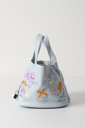 画像2: guernika ゲルニカ Cube Bag / size S / Ice Blue{GR-CB-3-BEA}