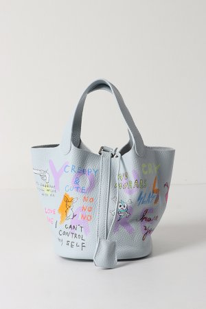 画像3: guernika ゲルニカ Cube Bag / size S / Ice Blue{GR-CB-3-BEA}
