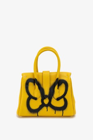 画像2: guernika ゲルニカ Ribbon Bag / Yellow{GR-RB-1-BFS}