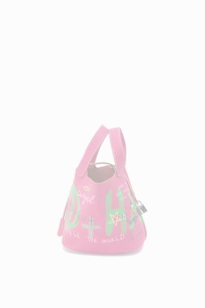 画像4:  {SOLD} guernika ゲルニカ Cube Bag / size S / Vivid Pink{E-}{GR-CB-3-BFS}