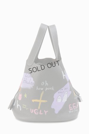 画像4: {SOLD}guernika ゲルニカ Cube Bag / size L / Gray{GR-CB-1/01102GRL-BFS}{E-}