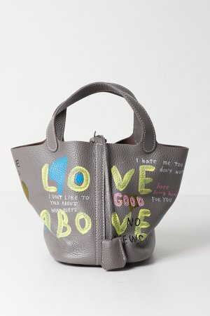 画像3: guernika ゲルニカ Cube Bag / size S / Gray{E-}{GR-CB-3-BFS}