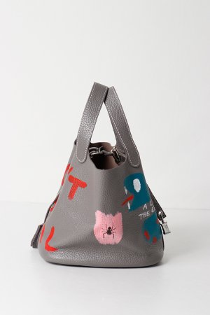 画像4: guernika ゲルニカ Cube Bag / size S / Gray{E-}{GR-CB-3-BFS}