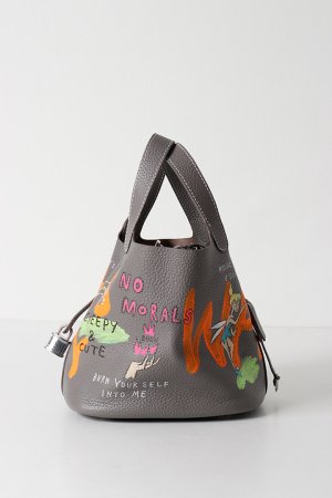 画像2: guernika ゲルニカ Cube Bag / size S / Gray{E-}{GR-CB-3-BFS}