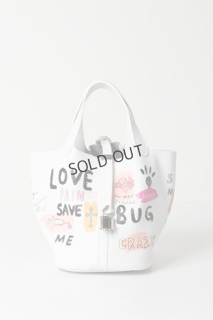 画像1: guernika ゲルニカ Cube Bag / size S / White{E-}{GR-CB-3-BFS}