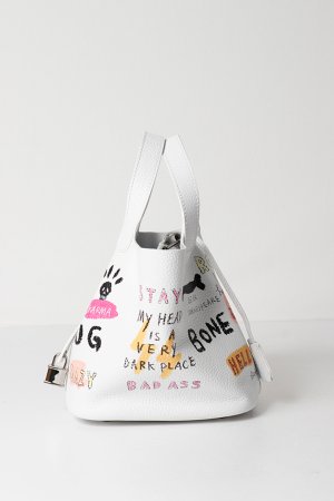 画像2: guernika ゲルニカ Cube Bag / size S / White{E-}{GR-CB-3-BFS}