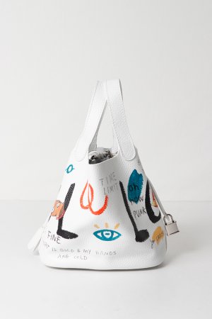 画像4: guernika ゲルニカ Cube Bag / size S / White{E-}{GR-CB-3-BFS}