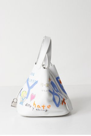 画像2: guernika ゲルニカ Cube Bag / size S / White{E-}{GR-CB-3-BFS}