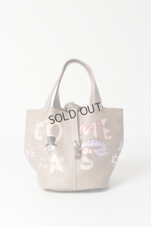 画像1: {SOLD}guernika ゲルニカ Cube Bag / size S / Beige{E-}{GR-CB-3-BFS}