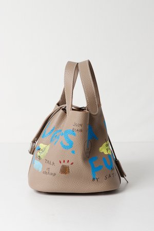 画像2: guernika ゲルニカ Cube Bag / size S / Beige{E-}{GR-CB-3-BFS}