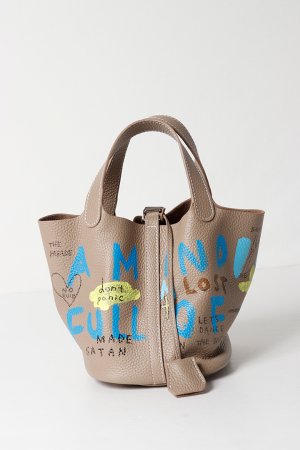 画像3: guernika ゲルニカ Cube Bag / size S / Beige{E-}{GR-CB-3-BFS}