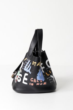 画像2: guernika ゲルニカ Cube Bag / size S / Black{E-}{GR-CB-3-BFS}