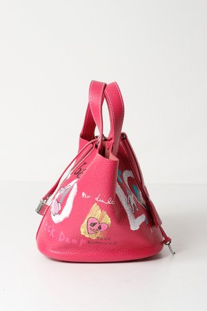 画像2: guernika ゲルニカ Cube Bag / size S / Vivid Pink{E-}{GR-CB-3-BFS}