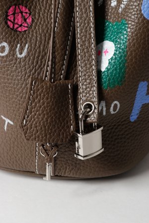 画像6: guernika ゲルニカ Cube Bag / size S / Brown{E-}{GR-CB-3-BFS}