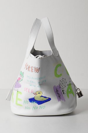 画像4: guernika ゲルニカ Cube Bag / size L / White{GR-CB-1-BFS}{E-}