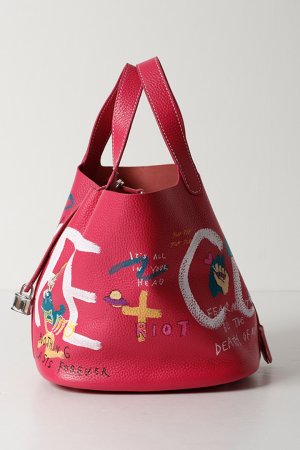 画像2: guernika ゲルニカ Cube Bag / size L / Vivid Pink{GR-CB-1-BFS}{E-}
